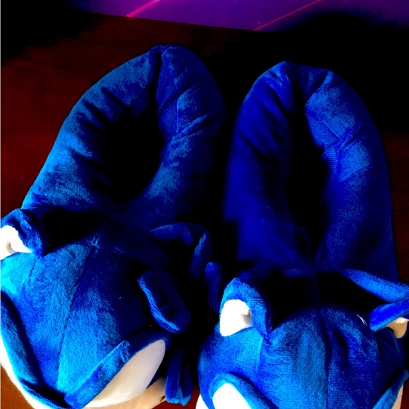 Sonic Slippers for kids adults - Picture 1 of 4